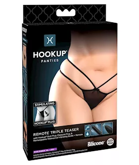 Hookup Panties Remote Triple Teaser  OSXL