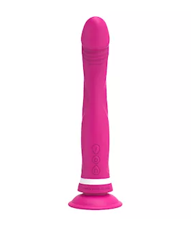 Vibrating Angled G-spot Dildo