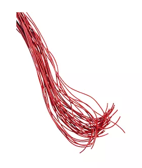 Bound X Leather Cord Flogger