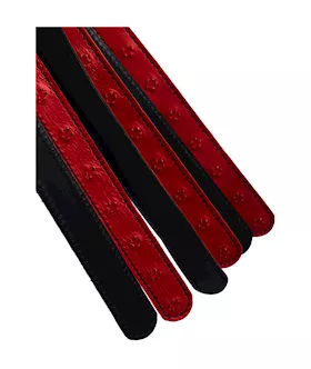 Bound X Leather Flogger With Spikes