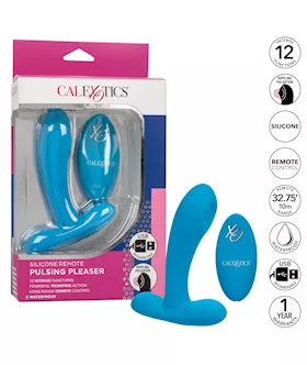 Silicone Remote Pulsing Pleaser