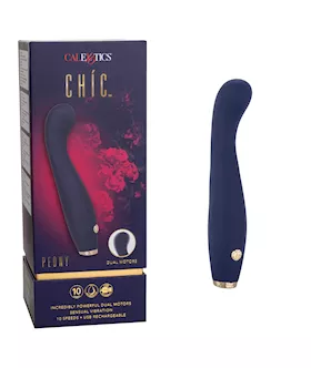 Chic Peony G-spot Vibrator - 7.5 Inch