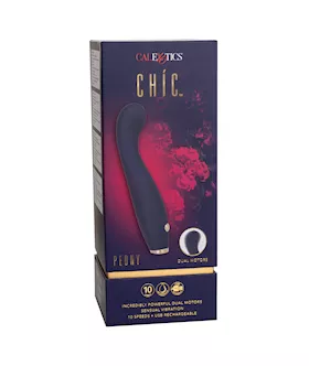 Chic Peony G-spot Vibrator - 7.5 Inch