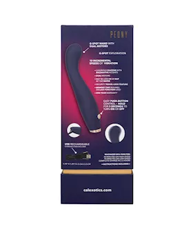 Chic Peony G-spot Vibrator - 7.5 Inch