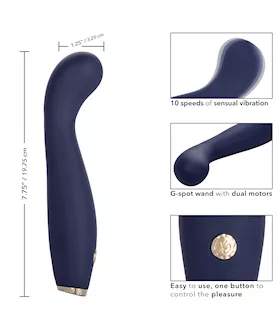 Chic Peony G-spot Vibrator - 7.5 Inch