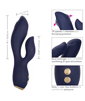 Chich Blossom Rabbit Vibrator - 7 Inch