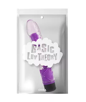 9 Inch Clear Colurful Vibrator