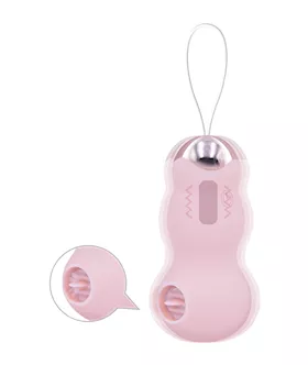 Amore Pastel Pleasure Licking Bullet Vibrator With Remote