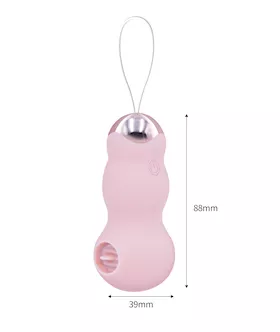 Amore Pastel Pleasure Licking Bullet Vibrator With Remote