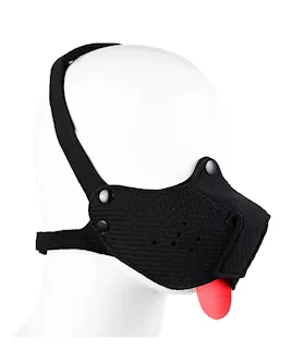 Puppy Play Mask With Tongue