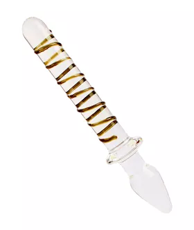 Lucent Swirled Glass Massager