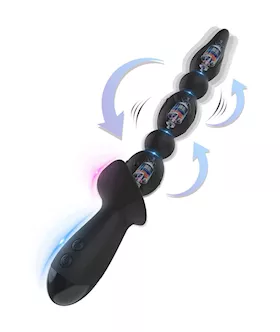 Amore Fender Beaded Anal Vibrator
