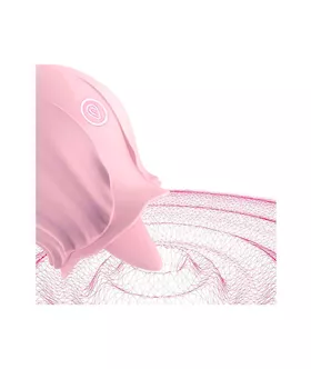 Amore Romantic Rose Licking Vibrator