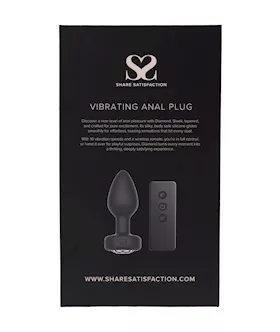 Share Satisfaction Diamond Vibrating Plug