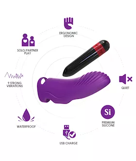 Aurora Finger Vibrator