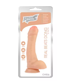 Uncut Suction Base Dildo