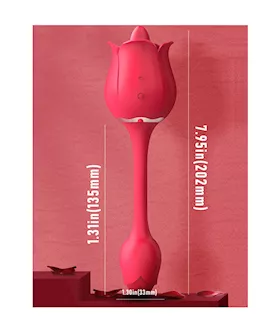 Amore Rose Pro Double Ended Vibrator