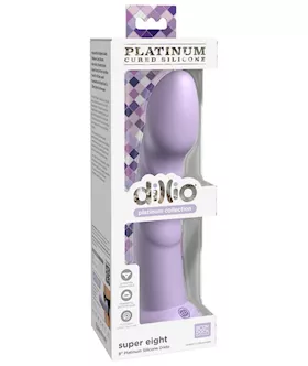 Dillio Platinum Super Eight G-spot Dildo