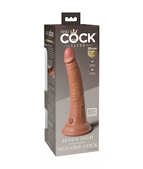 King Cock Elite Dual Density Silicone Dildo