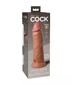 King Cock Elite Dual Density Silicone Dildo