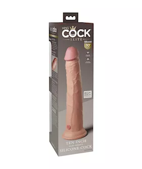 King Cock Elite Dual Density Silicone Dildo