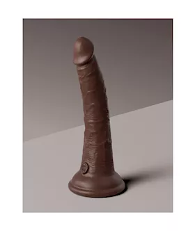 King Cock Elite Dual Density Vibe Silicone Dildo
