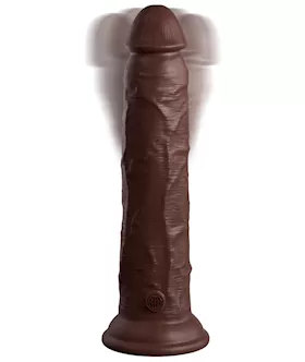 King Cock Elite Dual Density Vibe Silicone Dildo With Remote