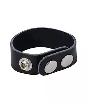 Rock Solid The Leather 3 Snap Black