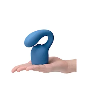 Le Wand Petite Glider Weighted Silicone Attachment - Dark Blue