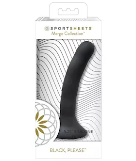 Please Silicone Dildo Black