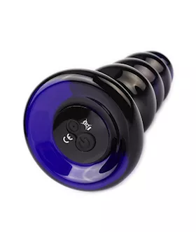 Eris Vibrating Glass Anal Beads