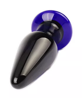 Eris Dia Vibrating Glass Butt Plug
