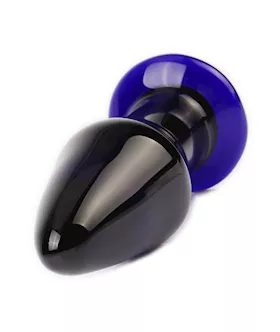 Eris Vibrating Glass Butt Plug