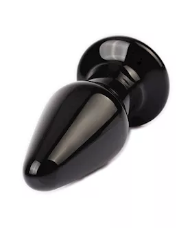 Eris Vibrating Glass Butt Plug