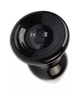 Eris Vibrating Glass Butt Plug