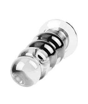 Luci Vibrating Glass Anal Beads