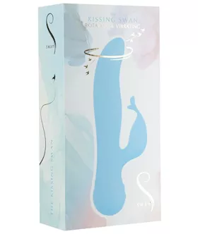 Swan The Kissing Swan Rotating And Vibrating Blue