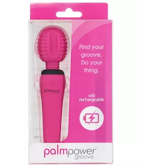 Palm Power Groove Mini Wand Fuchsia