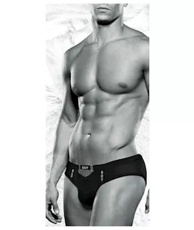 Envy Bad Boy Brief  Black  SM BX
