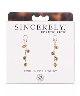 Amber Nipple Jewelry