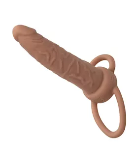 Performance Maxx Rechargeable Dual Penetrator Brown