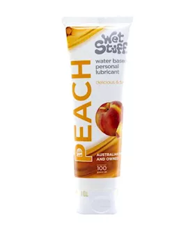 Wet Stuff Peach Waterbased Lubricant