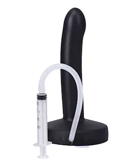 Pop Slim By Tantus Squirting Dildo Midnight