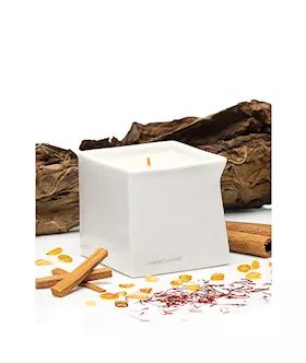 Jimmyjane Natural Red Tobacco Massage Oil Candle