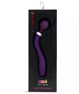 Nu Sensuelle Nubii Lolly 10 Speed Flexible Wand Purple