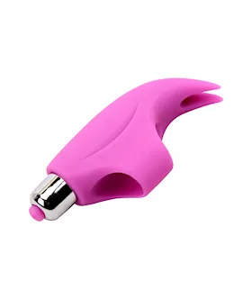 Kinky Silicone Finger Vibrator
