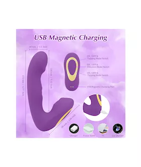 Amore Euphoria Dual Stim Vibrator