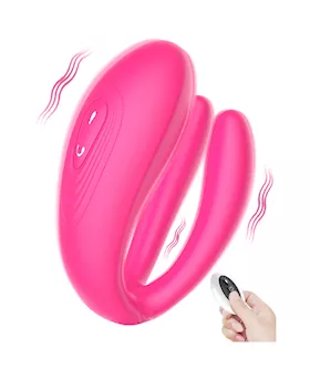 Amore Axelo Double Prong Couples Vibrator With Remote