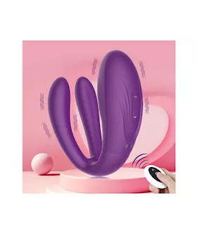 Amore Axelo Double Prong Couples Tapping Vibrator With Remote