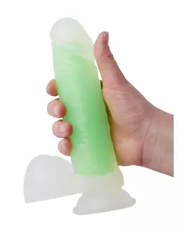 Nood Colours Glow In The Dark Dildo With Balls